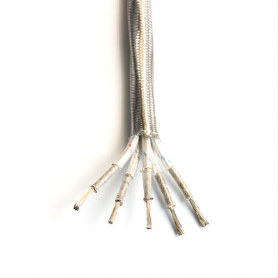 Guter Preis 5 Kern-Mica Wrapping With Tracer Fire-Widerstand-Kabel-Silikon beschichtete Online