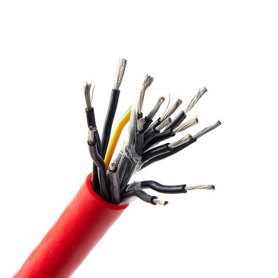 Guter Preis Mehradriger abgeschirmter Sensor-Kabel-Silikonkautschuk isolierte umhüllt Online