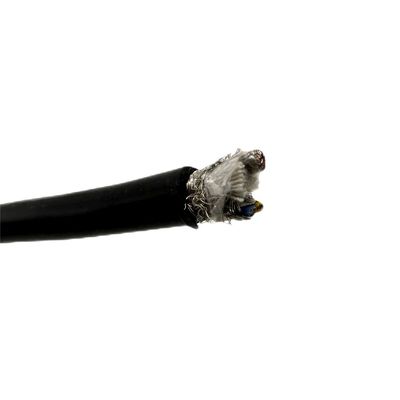 Guter Preis 2 Paare verdoppeln abgeschirmte Isolierung des Signal-Kabel-FEP Online