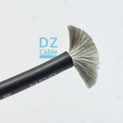 Guter Preis Flexible Ultrafeinleitungs-Siliconkabel    CU/Silicon 6mm2 500V 200°C IEC 60228 Klasse 5 Online
